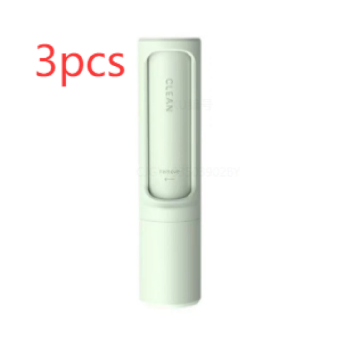 2-in-1 Reusable Pet Hair Remover Brush – Self-Cleaning Lint Roller