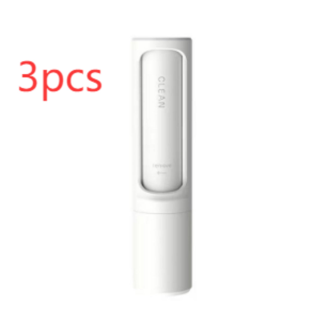 2-in-1 Reusable Pet Hair Remover Brush – Self-Cleaning Lint Roller