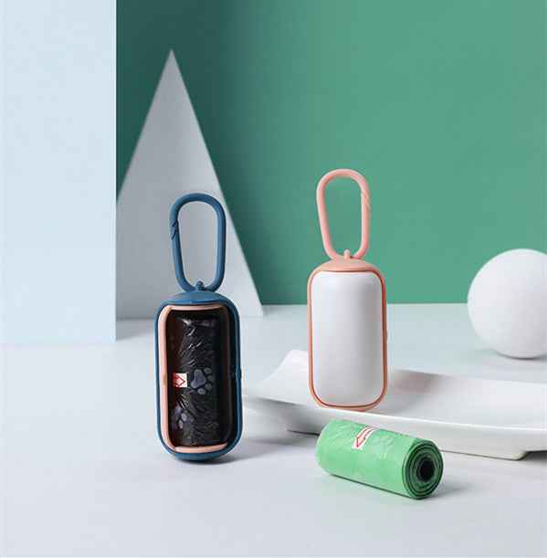 Portable Pet Poop Bag Holder- Pet Waste Bags Carrier Dispenser