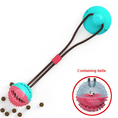 Interactive Dog Toy - Engaging Suction Cup Fun for Chewing and Tugging