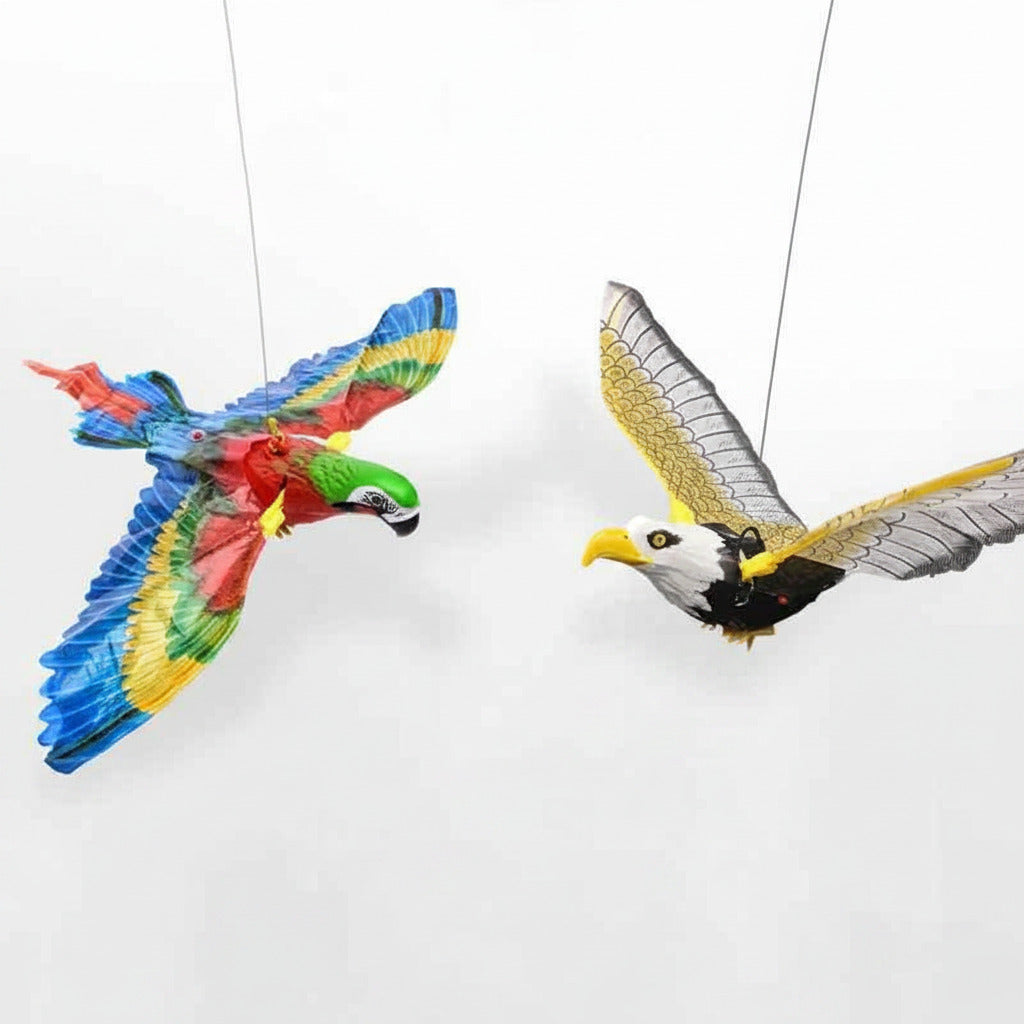 Interactive Flying Eagle Cat Toy – Realistic Hunting Fun for Pets