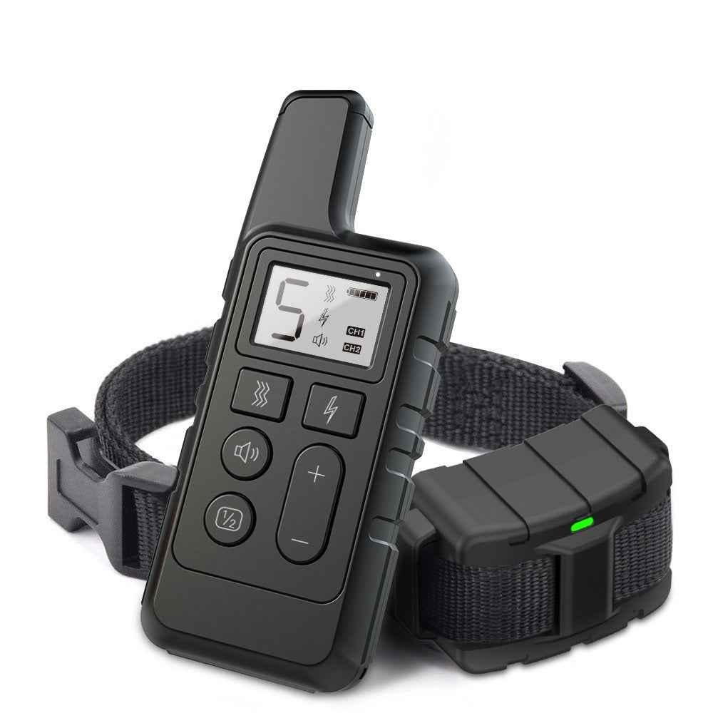 Smart Black Dog Training Collar – Better Control, Better Behavior