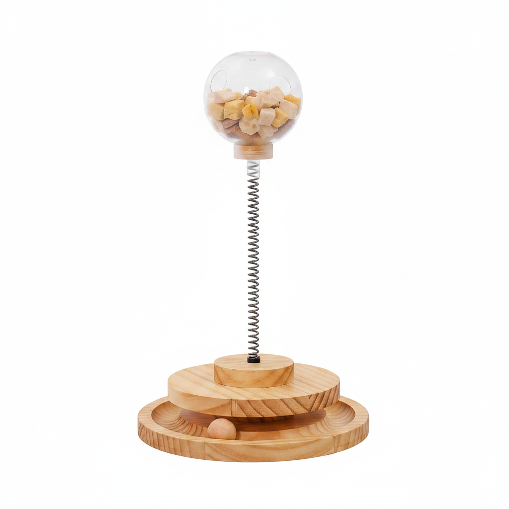 Cat Treat Dispenser Toy – Google-compliant