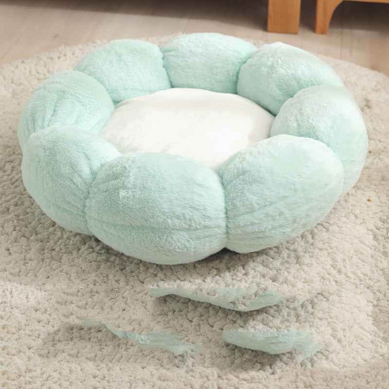 Flower-shaped pet bed mat for Dogs & Cats - Docatshop