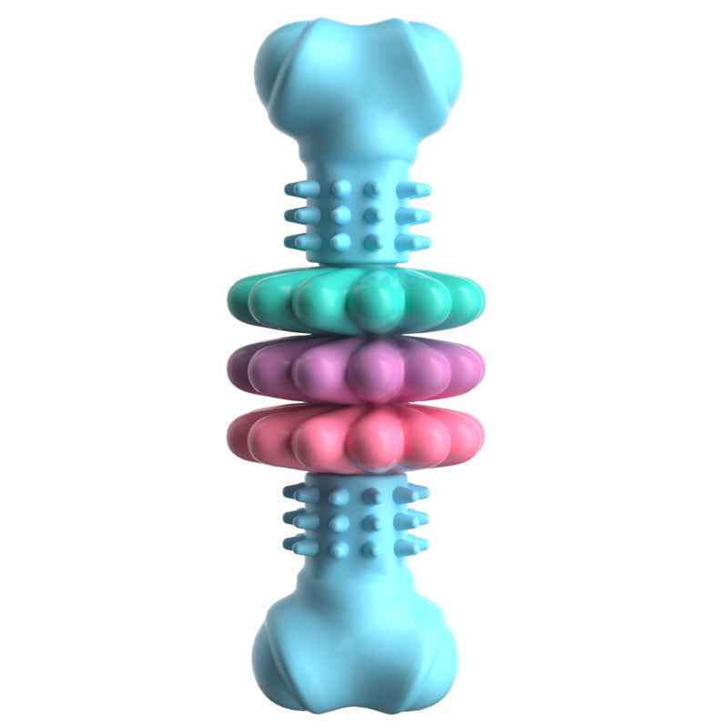 Indestructible Dog Bone Chew Toy – Teeth Cleaning & Teething Relief - Docatshop