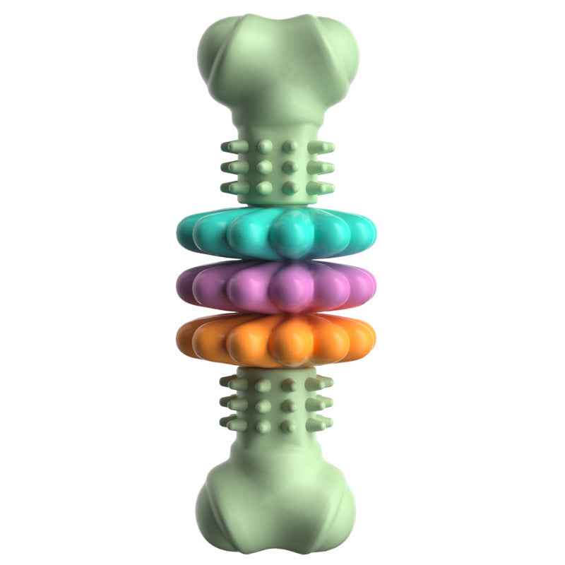 Indestructible Dog Bone Chew Toy – Teeth Cleaning & Teething Relief - Docatshop