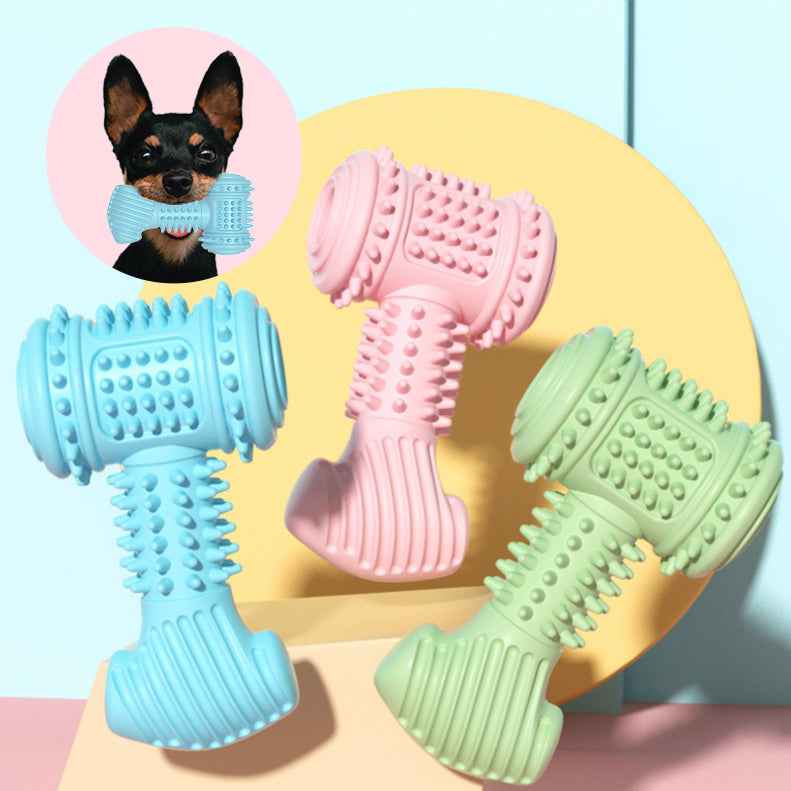 Indestructible Dog Chew Toy – Tough TPR Teeth Cleaning Toy - Docatshop