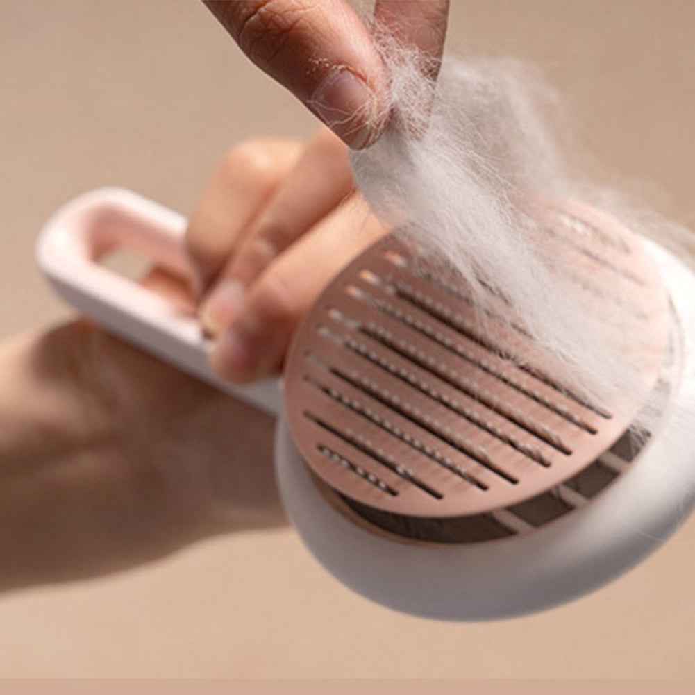 Pet Hair Remover Brush – The Ultimate Self-Cleaning Grooming Tool for Happy Dogs & Cats - Docatshop