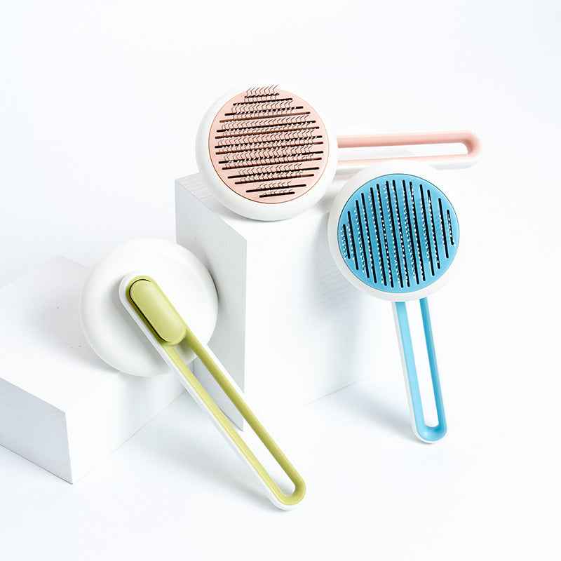 Pet Hair Remover Brush – The Ultimate Self-Cleaning Grooming Tool for Happy Dogs & Cats - Docatshop