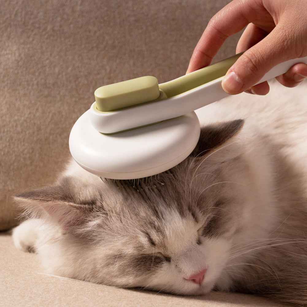 Pet Hair Remover Brush – The Ultimate Self-Cleaning Grooming Tool for Happy Dogs & Cats - Docatshop