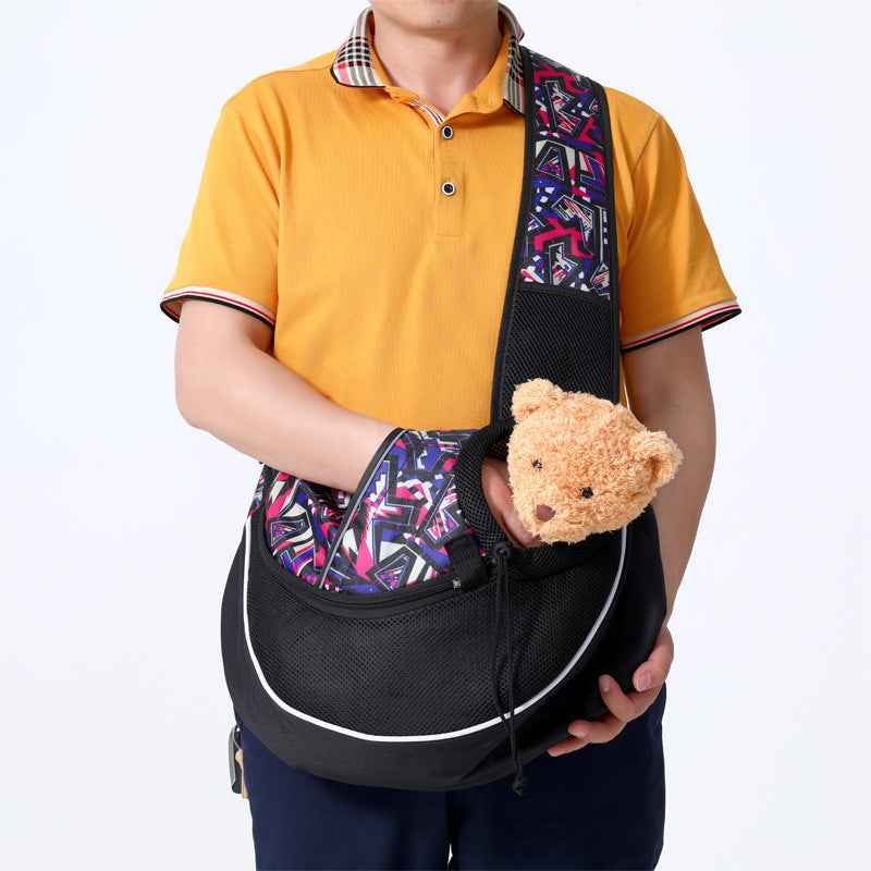 Portable Pet Carrier Cross-body Bag – Comfortable Travel Sling - Docatshop