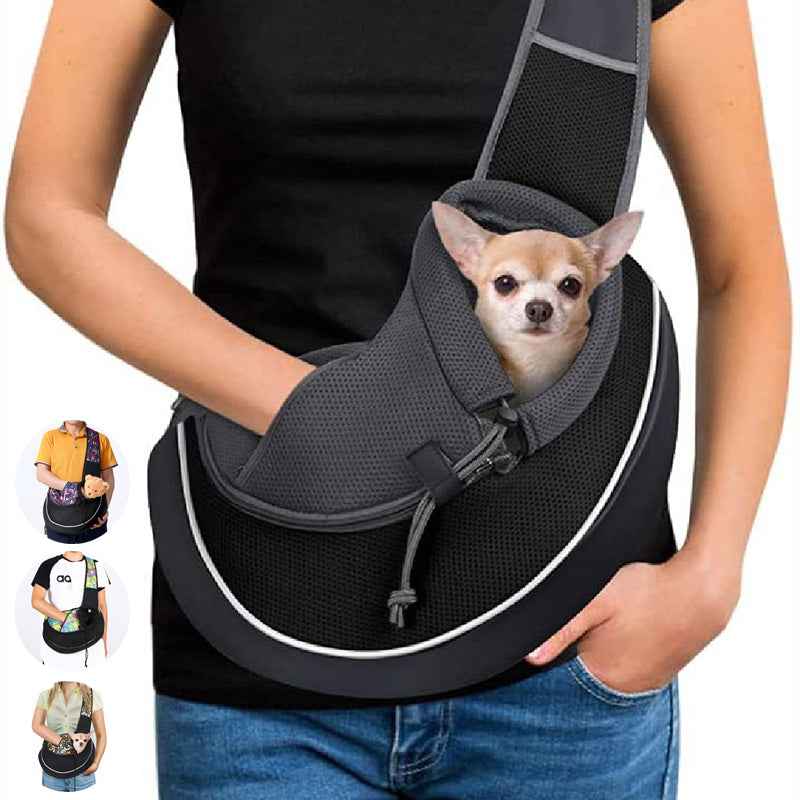 Portable Pet Carrier Cross-body Bag – Comfortable Travel Sling - Docatshop