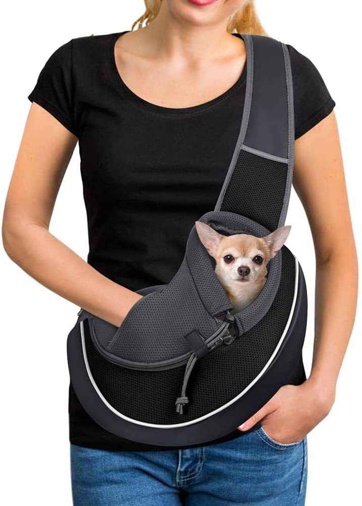 Portable Pet Carrier Cross-body Bag – Comfortable Travel Sling - Docatshop