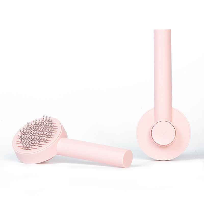 Self-Cleaning Pet Comb: Effortless Grooming & Pampering for Your Furry Friends - Docatshop