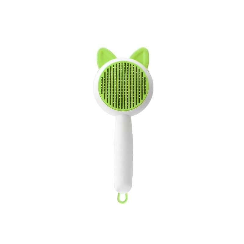 Self-Cleaning Pet Grooming Brush – One-Click Hair Remover & Dematting Comb for Dogs & Cats - Docatshop